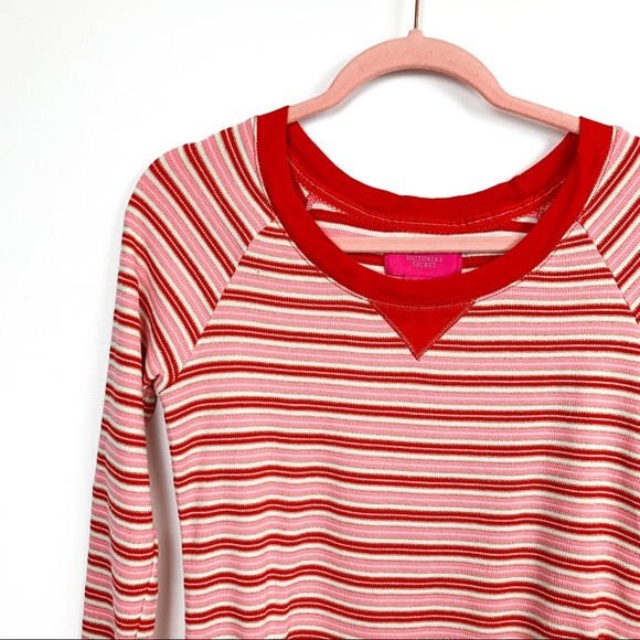 Victoria's Secret Striped PJ Top - Picture 2 of 10